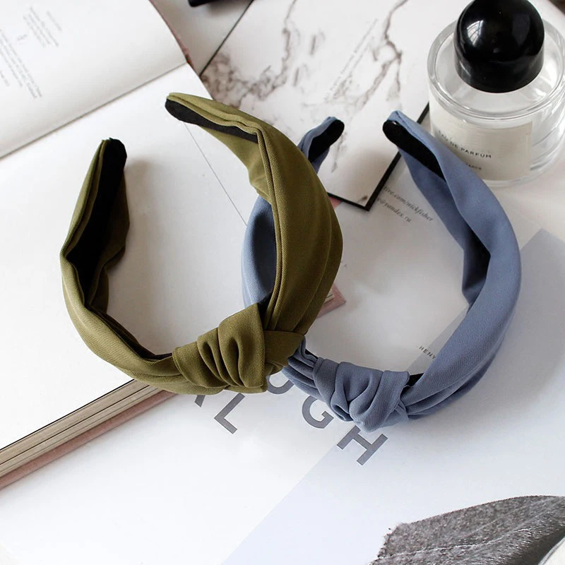 New Women Bezel Korean Style Hairband Girls Casual Elegant Cloth Cross Solid Color Hair Accessories Headwear
New Women Bezel Korean Style Hairband Girls Casual Elegant Cloth Cross Solid Color Hair Accessories Headwear