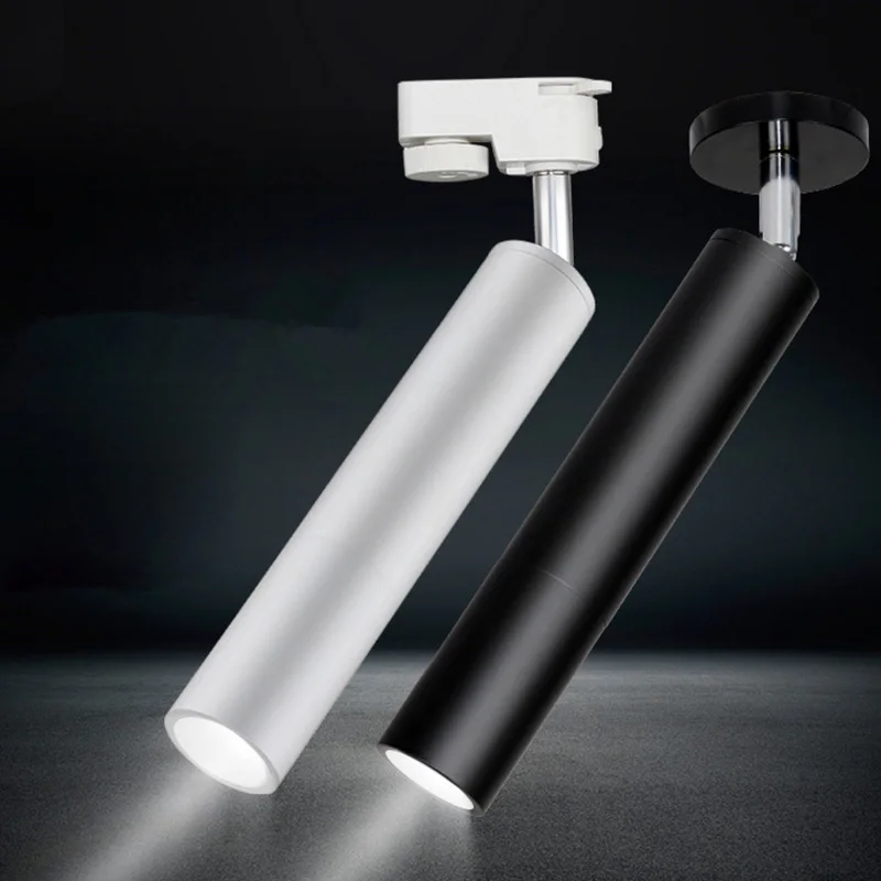 Dimmable LED Track light Track lighting cob 10w 15w Clothing Shop Windows Showroom Exhibition Spotlight Ceiling Rail Spot Lamp
Dimmable LED Track light Track lighting cob 10w 15w Clothing Shop Windows Showroom Exhibition Spotlight Ceiling Rail Spot Lamp