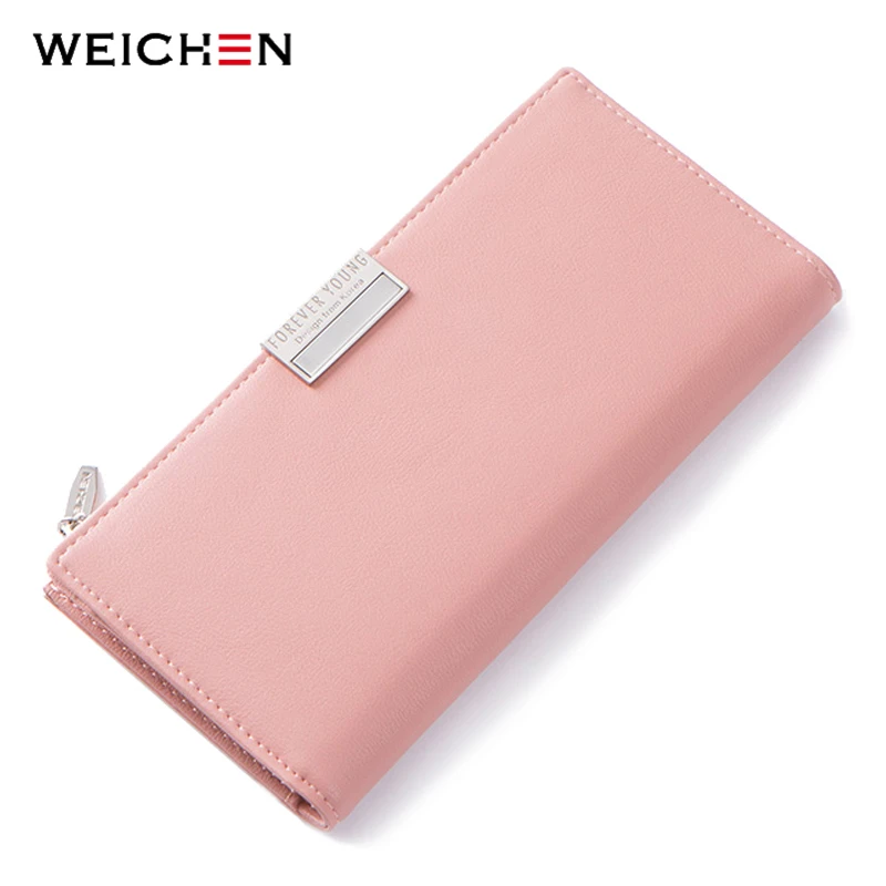 WEICHEN Brand Design Pink Women Wallets Card Holder Cell Phone Pocket Coin Purse Synthetic Leather Ladies Wallet Female Carteira
WEICHEN Brand Design Pink Women Wallets Card Holder Cell Phone Pocket Coin Purse Synthetic Leather Ladies Wallet Female Carteira