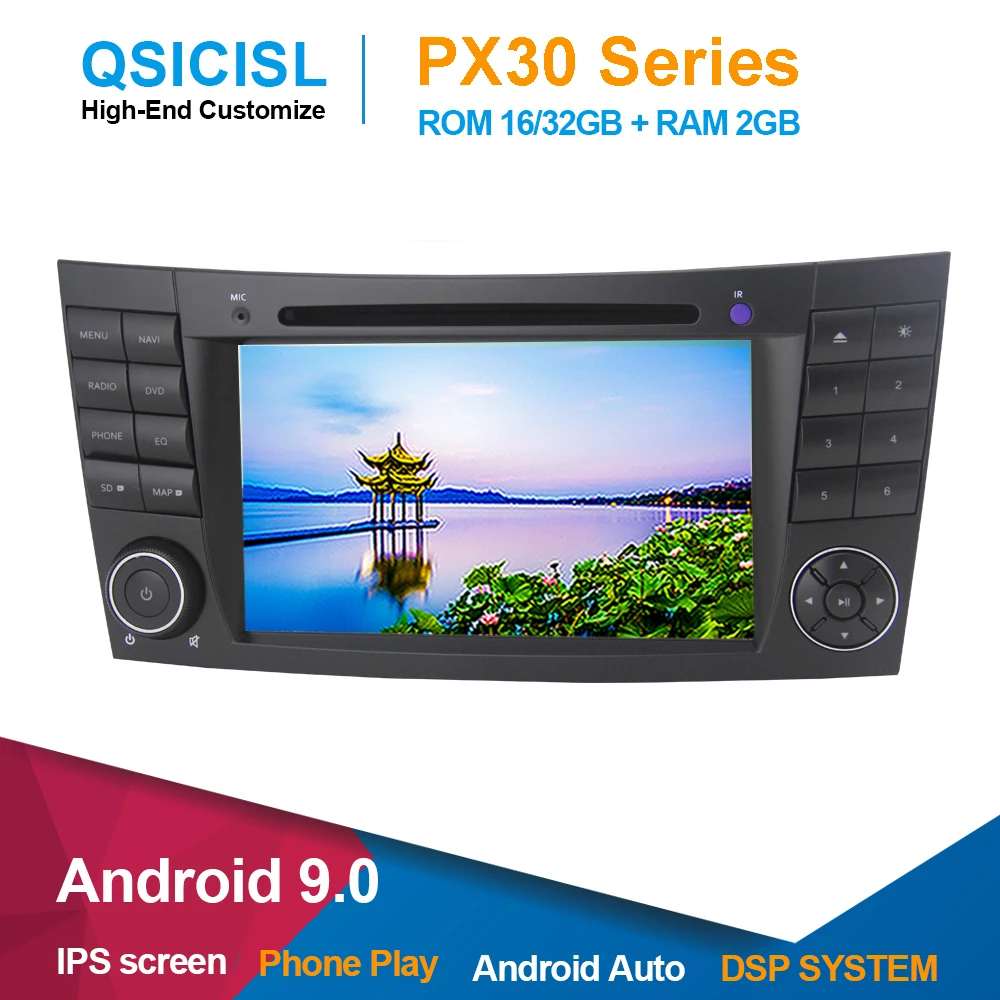 Ips 7 "Android 9,0 автомобильный Радио мультимедийный плеер для Mercedes-Benz W211 (2002-2008) 2 din автомагнитола dvd gps навигация стерео
Ips 7 "Android 9,0 автомобильный Радио мультимедийный плеер для Mercedes-Benz W211 (2002-2008) 2 din автомагнитола dvd gps навигация стерео