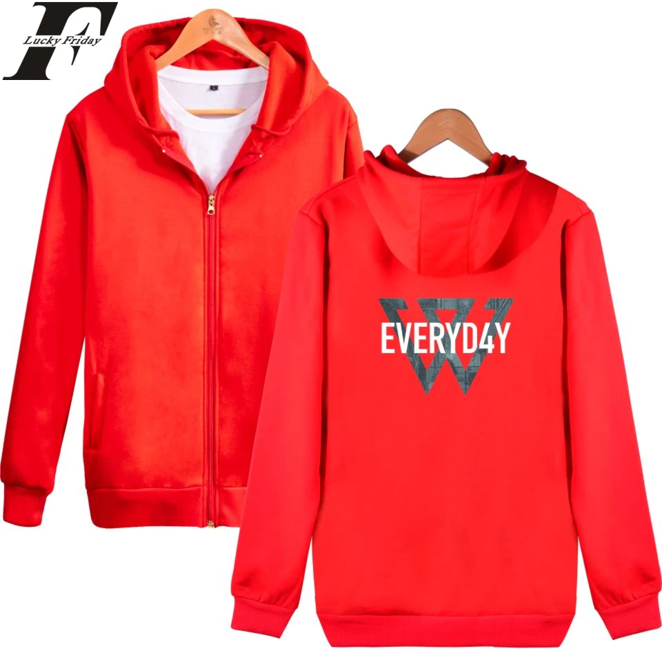 fashion kpop WINNER everyd4y printed unisex zip up Hoodie Sweatshirts casual long sleeve zipper men women hoodies jacket top 4XL
fashion kpop WINNER everyd4y printed unisex zip up Hoodie Sweatshirts casual long sleeve zipper men women hoodies jacket top 4XL