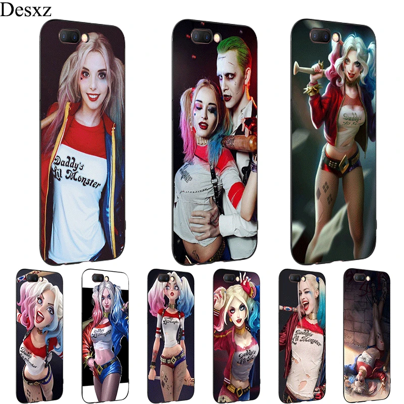 Силиконовый чехол для телефона Harley Quinn OPPO A3s A39 A57 F1s A59 A83 A1 A73 F5 F7 F9 A7X R9S Reno 3 Pro Realme