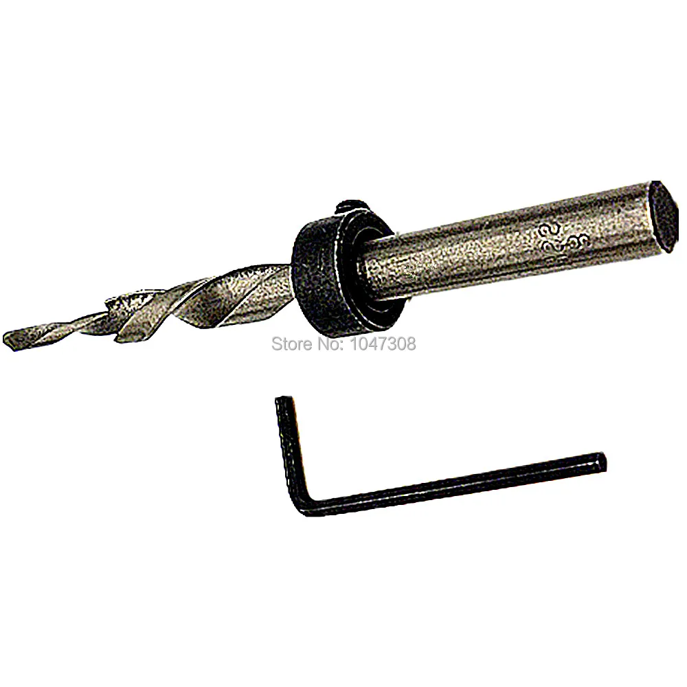 Pocket Hole 8mm Twist Step Drill Bit 8mm(Shank) to 4mm(Head) Depth Stop Collar Spiral Flute Pocket Hole Jig Pilot Straight Shank
Pocket Hole 8mm Twist Step Drill Bit 8mm(Shank) to 4mm(Head) Depth Stop Collar Spiral Flute Pocket Hole Jig Pilot Straight Shank