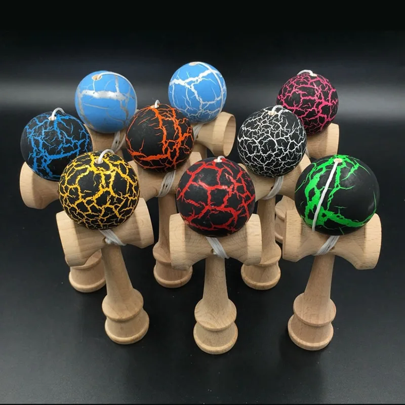 Бук Kendama игрушки 12 см умелый жонглирующий мяч игра для детей стресс выпуск