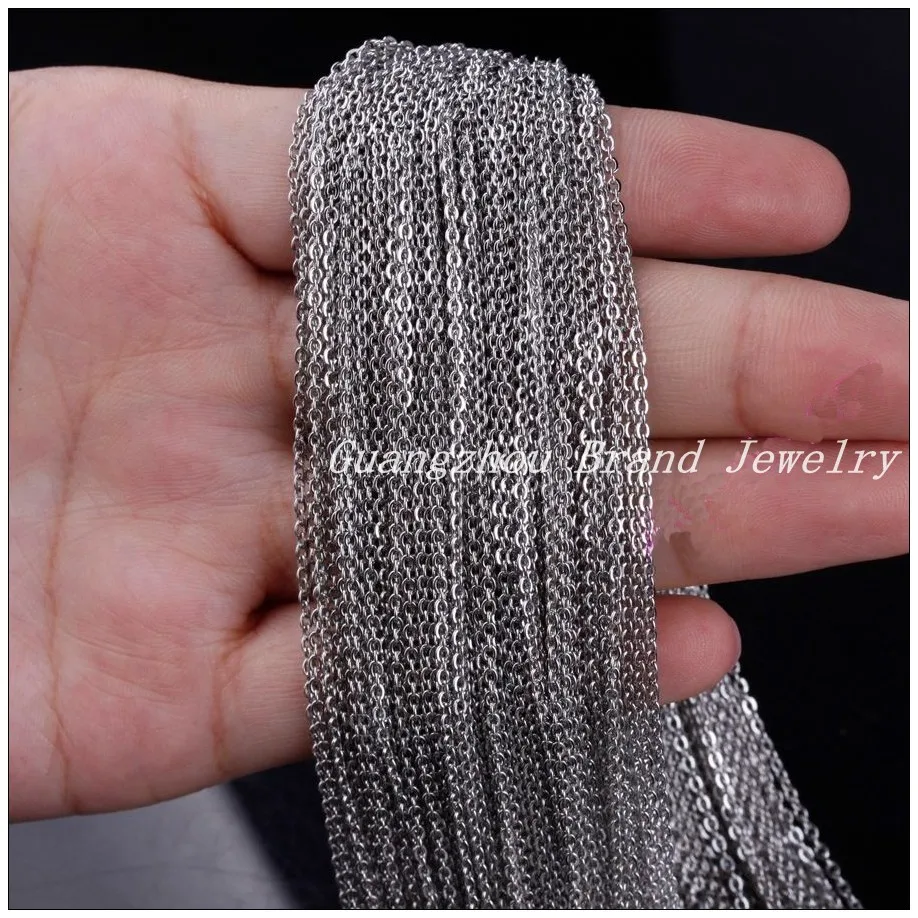 1/2/3MM Wholesale Fashion 316L Stainless Steel Silver Cross Color Chain DIY Jewelry Finding For Pendant Not Fades 5/10/20Meter
1/2/3MM Wholesale Fashion 316L Stainless Steel Silver Cross Color Chain DIY Jewelry Finding For Pendant Not Fades 5/10/20Meter