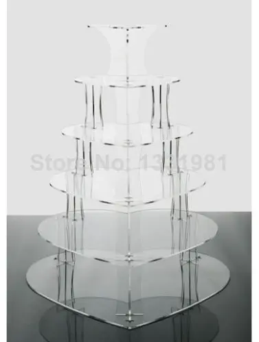 Exquisite clear acrylic cake tower/Details about Wedding Acrylics 6 Tier Clear Heart Acrylic Party Cup Cake Stand
Exquisite clear acrylic cake tower/Details about Wedding Acrylics 6 Tier Clear Heart Acrylic Party Cup Cake Stand