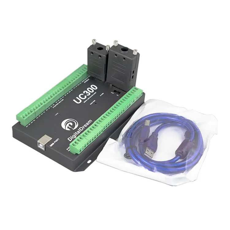 Maxgeek UC300 Mach3 USB CNC контроллер движения 6 осей USB CNC контроллер с USB-связью
Maxgeek UC300 Mach3 USB CNC контроллер движения 6 осей USB CNC контроллер с USB-связью