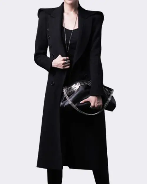 S-6XL Hot / Spring Women New Fashion Personalized Large size customizatio Long double-breasted slim slim coat
S-6XL Hot / Spring Women New Fashion Personalized Large size customizatio Long double-breasted slim slim coat