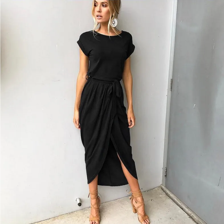 2018 Summer Short Sleeve Bodycon Party Dress Plus Size Sexy Women Long Boho Dress Elegant Female Boho Beach Dress
2018 Summer Short Sleeve Bodycon Party Dress Plus Size Sexy Women Long Boho Dress Elegant Female Boho Beach Dress