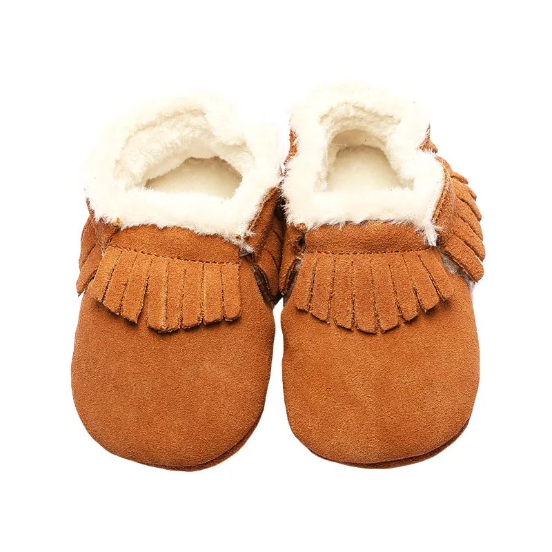 New arrival winter Nubuck genuine leather tassels type infant baby winter shoes for baby girls
New arrival winter Nubuck genuine leather tassels type infant baby winter shoes for baby girls