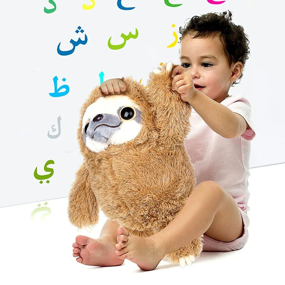 Sloth Stuffed Animals Fluffy Sloth Plush Not Easy Shed Fur Animal Stuffed Sloth Soft Gifts Toy For Kids 16"/40cm, Brown
Sloth Stuffed Animals Fluffy Sloth Plush Not Easy Shed Fur Animal Stuffed Sloth Soft Gifts Toy For Kids 16"/40cm, Brown
