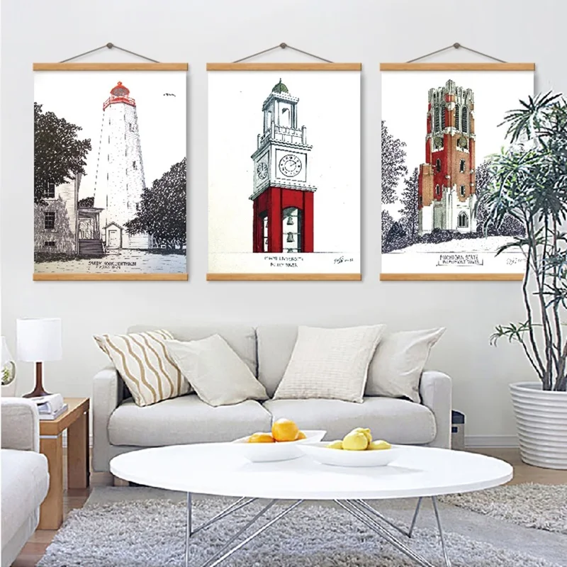 Nordic retro lighthouse buildings painting framed canvas prints for living room wall art picture modern home decorations
Nordic retro lighthouse buildings painting framed canvas prints for living room wall art picture modern home decorations
