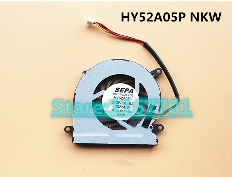 New Original Laptop/Notebook CPU Cooling Fan For Haier X6 SEPA HY52A05P NKW 202241P DC5V 0.19A 4pin
New Original Laptop/Notebook CPU Cooling Fan For Haier X6 SEPA HY52A05P NKW 202241P DC5V 0.19A 4pin