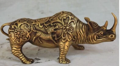 Copper Brass CHINESE crafts decor Asian de bronce Puro Antiguo Decorado Hecho A Mano Elaborado Rinoceronte De Bronce Flower
Copper Brass CHINESE crafts decor Asian de bronce Puro Antiguo Decorado Hecho A Mano Elaborado Rinoceronte De Bronce Flower