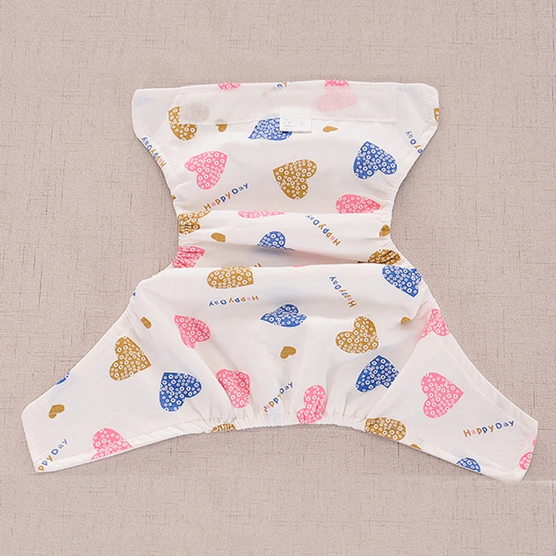 Adjustable Baby Reusable Training Pants Washable Cotton Cloth Nappy Infant Diaper Waterproof Panties | Мать и ребенок