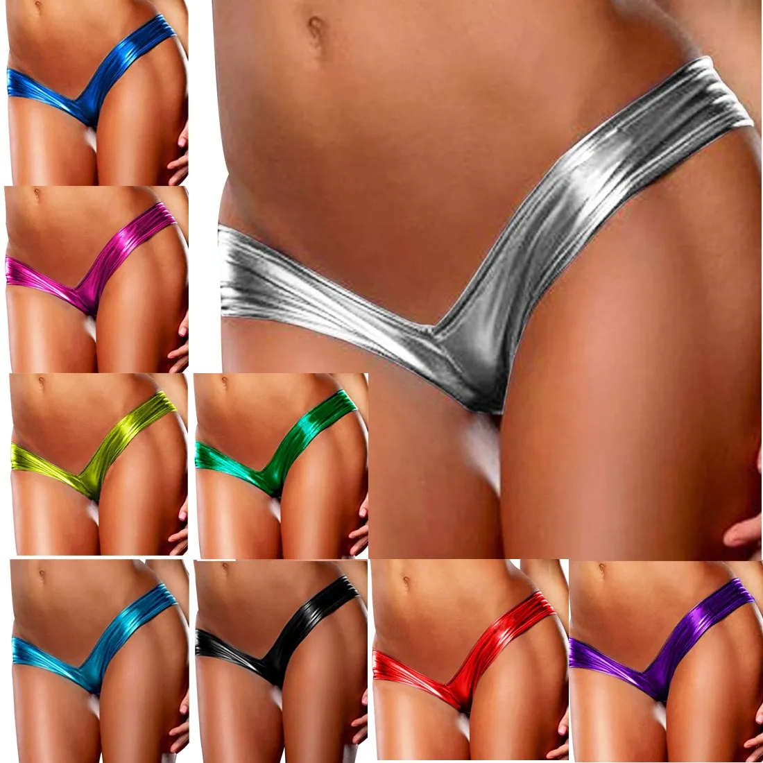 10 Colors Sexy Women Patent Leather C-String Sexy Panties Sissy Dance Clubwear Hot Sexy Lingerie Stretch Exotic Briefs Underwear
10 Colors Sexy Women Patent Leather C-String Sexy Panties Sissy Dance Clubwear Hot Sexy Lingerie Stretch Exotic Briefs Underwear
