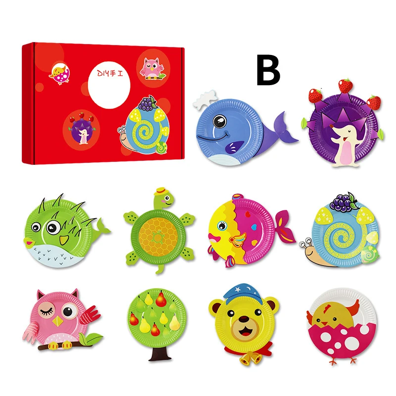 Craft DIY Toy Handmade Material For Cute Animals Improving Kids' Ability Colorful Rainbow Paper Making Round Cartoon Figures
Craft DIY Toy Handmade Material For Cute Animals Improving Kids' Ability Colorful Rainbow Paper Making Round Cartoon Figures