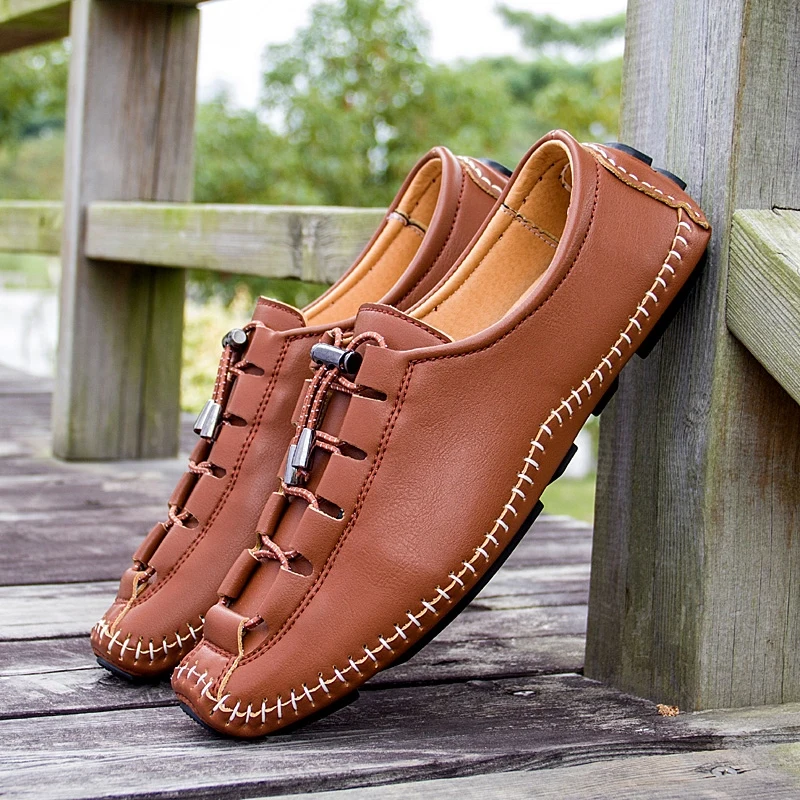 New Summer Men Shoes Leather Breathable Men's Casual Shoes Flat 2019 Fashion Mens Loafers Slip On Light Driving Shoes Mocassins
New Summer Men Shoes Leather Breathable Men's Casual Shoes Flat 2019 Fashion Mens Loafers Slip On Light Driving Shoes Mocassins
