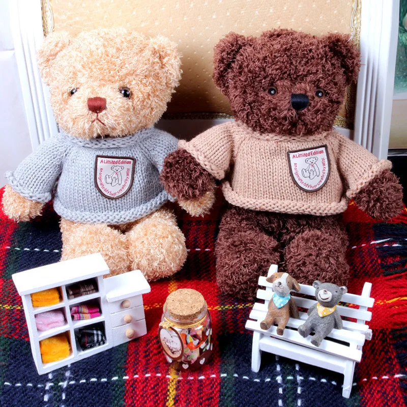 2019 New Arrival Recording Teddy Bear Plush Stuffed Toys 30CM Cotton Material Korean Lovers Teddy Bear Gift baby boy toys
2019 New Arrival Recording Teddy Bear Plush Stuffed Toys 30CM Cotton Material Korean Lovers Teddy Bear Gift baby boy toys