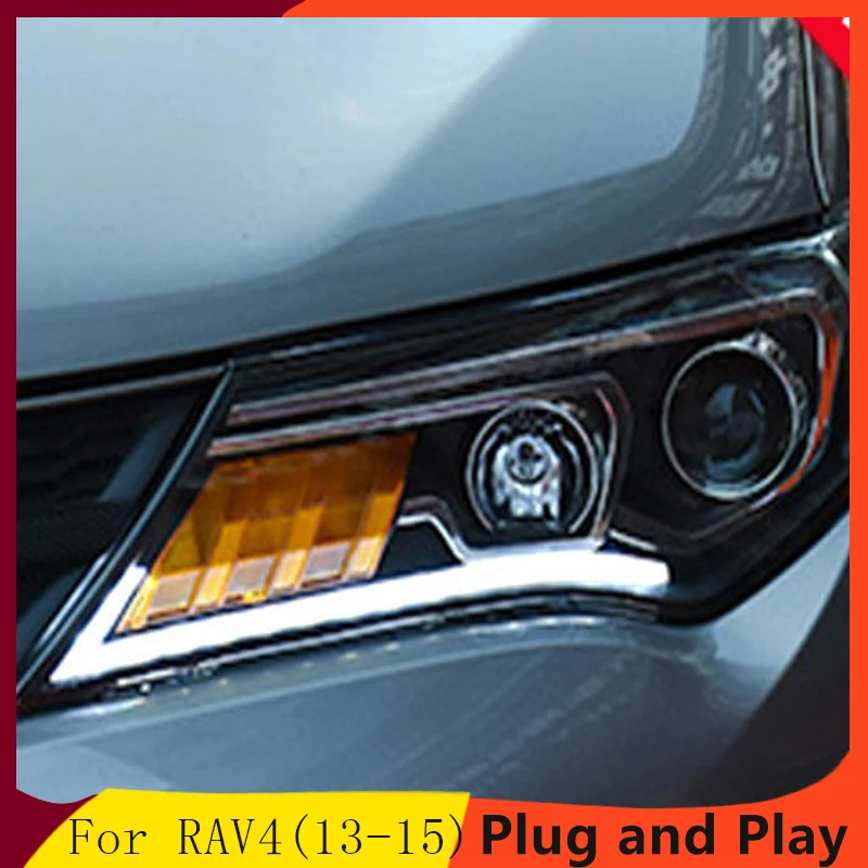 RAV4 Headlights13-15 New RAV 4 LED Headlight DRL Lens Double Beam H7 HID Xenon Car Head lamp PW Style
RAV4 Headlights13-15 New RAV 4 LED Headlight DRL Lens Double Beam H7 HID Xenon Car Head lamp PW Style