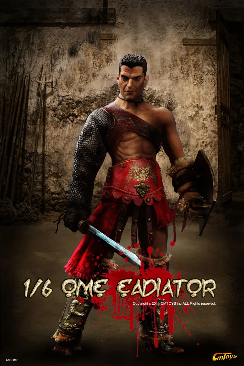 Cmys1/6 Spartacus римские гладиаторы роскошные модели 12 дюймов экшн фигурки кукла|doll