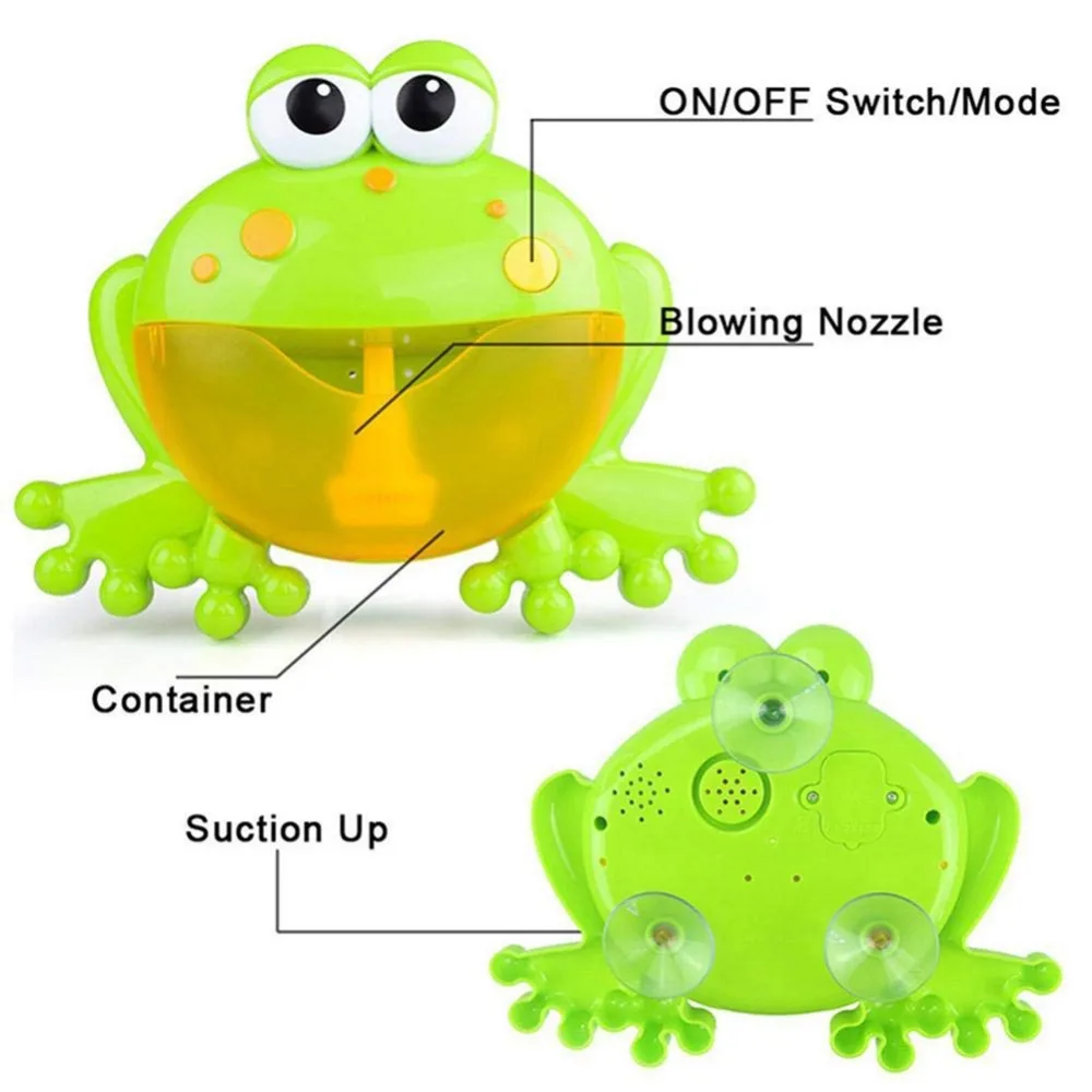 Bathroom Water Children's Toys Octopus Captain Foam Machine Kids Toys Bubble Frog Music Foaming Machine Bathroom Water Toys Gift
Bathroom Water Children's Toys Octopus Captain Foam Machine Kids Toys Bubble Frog Music Foaming Machine Bathroom Water Toys Gift