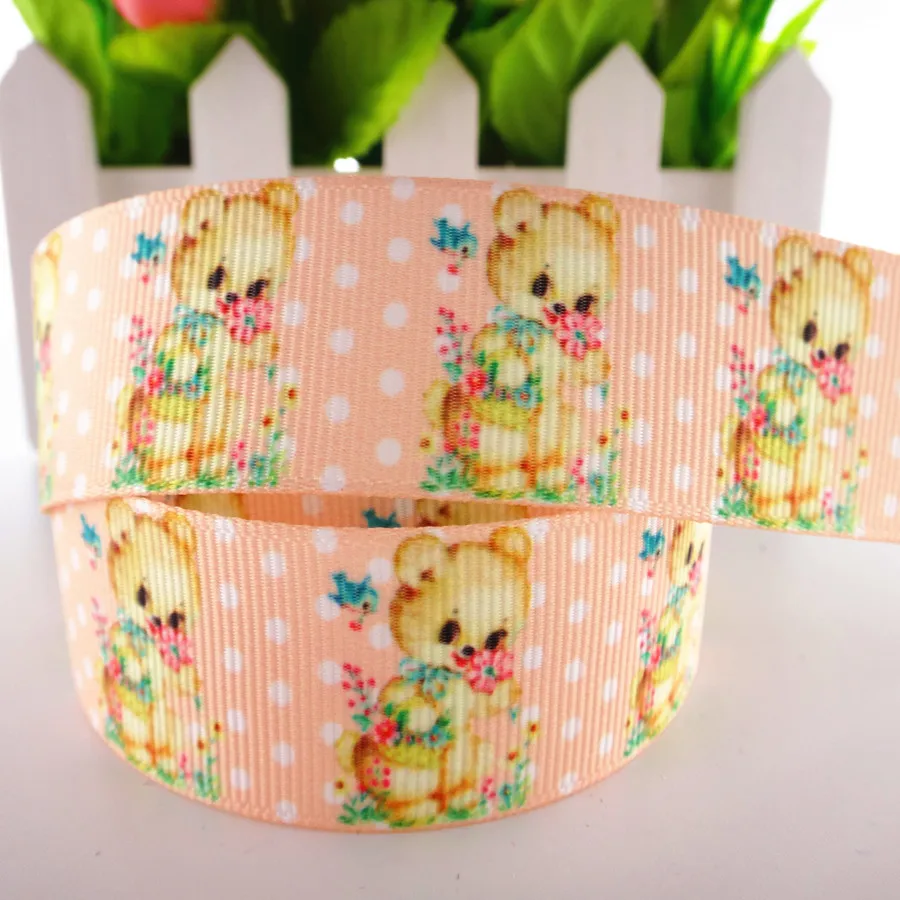 1" 25mm 50 yards cute animals printed grosgrain ribbon DIY hair bows handmade materials MD1901311
1" 25mm 50 yards cute animals printed grosgrain ribbon DIY hair bows handmade materials MD1901311