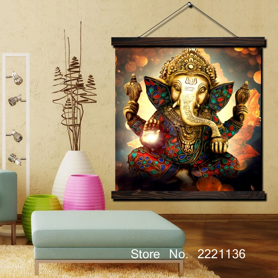 Elephant Trunk God Modular Poster Scroll Paintings Wall Art Printed Hanging Framed Canvas Painting Modern Home Decoration
Elephant Trunk God Modular Poster Scroll Paintings Wall Art Printed Hanging Framed Canvas Painting Modern Home Decoration