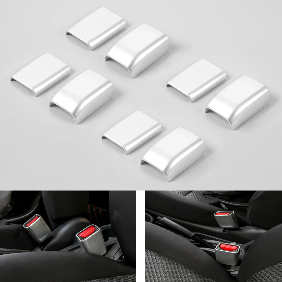 YAQUICKA 8Pcs/set Car Seat Safety Belt Socket Insert Cover Trim Styling For Suzuki Jimny 2007-2016 Car-covers 4 Colors ABS
YAQUICKA 8Pcs/set Car Seat Safety Belt Socket Insert Cover Trim Styling For Suzuki Jimny 2007-2016 Car-covers 4 Colors ABS
