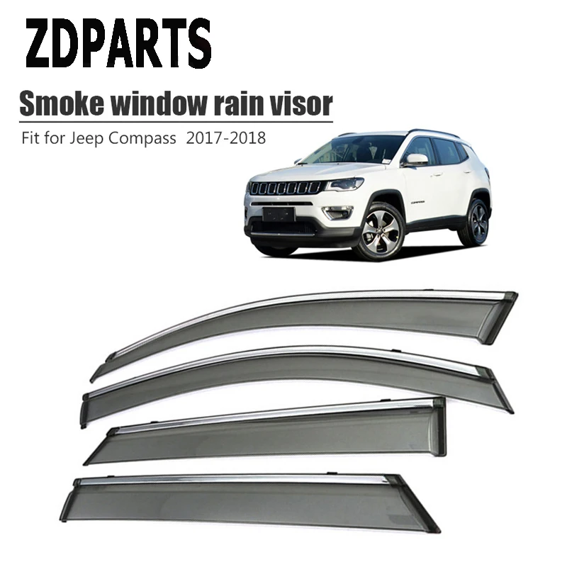 ZDPARTS 4Pieces/Set Car Wind Deflector Sun Guard Rain Wind Vent Visor Cover Trim Accessories For Jeep Compass 2017 2018 ABS
ZDPARTS 4Pieces/Set Car Wind Deflector Sun Guard Rain Wind Vent Visor Cover Trim Accessories For Jeep Compass 2017 2018 ABS