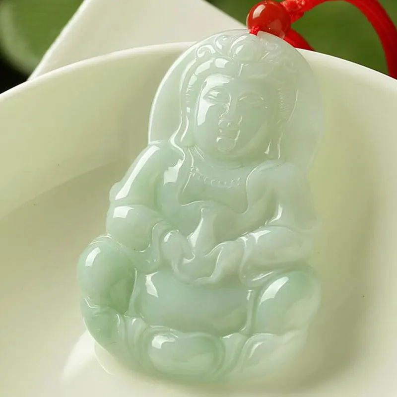 KYSZDL Free shipping Natural AAA Emerald pendant 100% Hand Carved jade guan yin Religion Pendant Necklace women's pendant gift
KYSZDL Free shipping Natural AAA Emerald pendant 100% Hand Carved jade guan yin Religion Pendant Necklace women's pendant gift