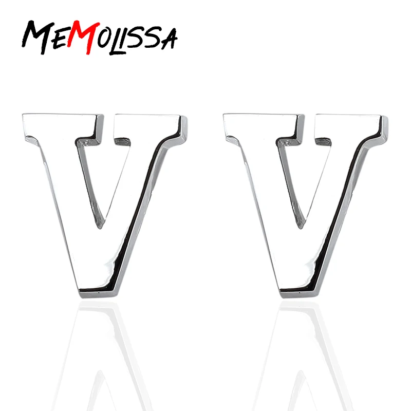 Мужские Запонки MeMolissa Initial V с буквенным принтом, высококачественный браслет серебристого цвета на пуговицах, свадебные запонки, ювелирные и...
Мужские Запонки MeMolissa Initial V с буквенным принтом, высококачественный браслет серебристого цвета на пуговицах, свадебные запонки, ювелирные и...
