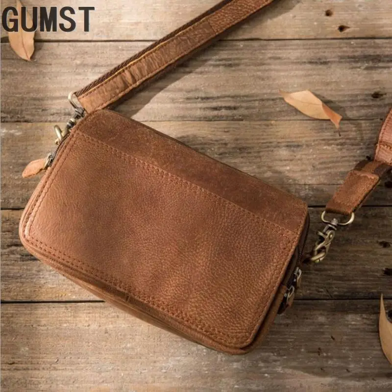 Genuine Cowhide Leather Original Vintage Mens Small Crossbody Bag High Quality Tote Messenger Satchel Purse Casual Shoulder Bag
Genuine Cowhide Leather Original Vintage Mens Small Crossbody Bag High Quality Tote Messenger Satchel Purse Casual Shoulder Bag