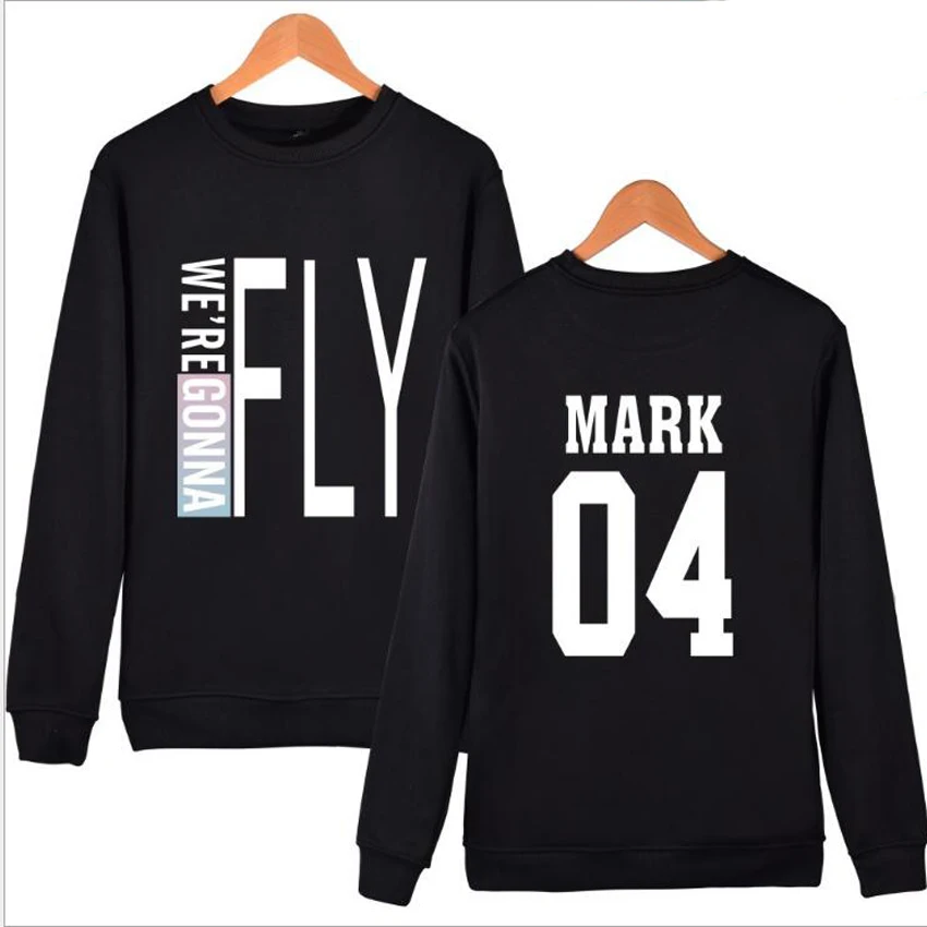 kpop GOT7 FLY IN Harajuku Sweatshirt Couple Clothes Korean Letter Print Long Sleeve Loose Crewneck Hoodies Pullovers Sportswear
kpop GOT7 FLY IN Harajuku Sweatshirt Couple Clothes Korean Letter Print Long Sleeve Loose Crewneck Hoodies Pullovers Sportswear