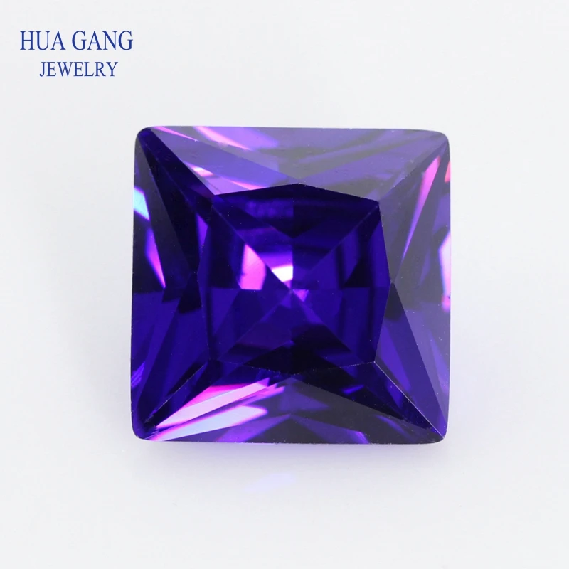 1.5x1.5~14x14mm 5A Violet Square Shape Princess Cut CZ Stone Synthetic Gems Cubic Zirconia For Jewelry
1.5x1.5~14x14mm 5A Violet Square Shape Princess Cut CZ Stone Synthetic Gems Cubic Zirconia For Jewelry
