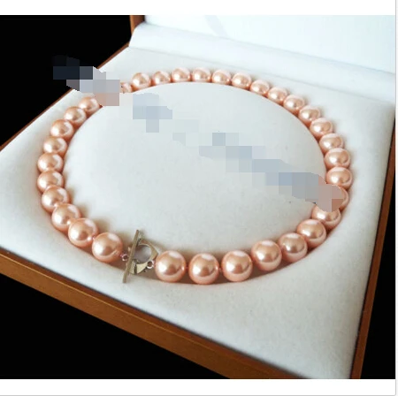 12mm AAA+ Pink south sea shell pearl necklace 18" ^^@^Noble style Natural Fine jewe FREE SHIPPING
12mm AAA+ Pink south sea shell pearl necklace 18" ^^@^Noble style Natural Fine jewe FREE SHIPPING