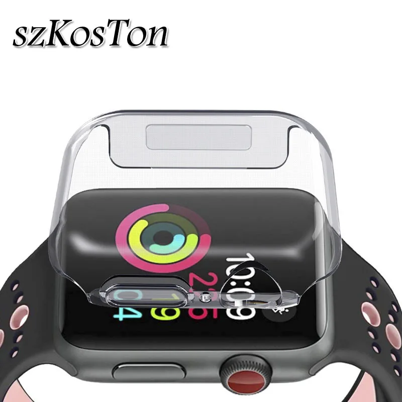 TPU Protector Cases TPU Watch Case for Apple Watch Series 4 Screen Protect Clear Soft TPU Cover 40/44mm Screen Protector Case
TPU Protector Cases TPU Watch Case for Apple Watch Series 4 Screen Protect Clear Soft TPU Cover 40/44mm Screen Protector Case