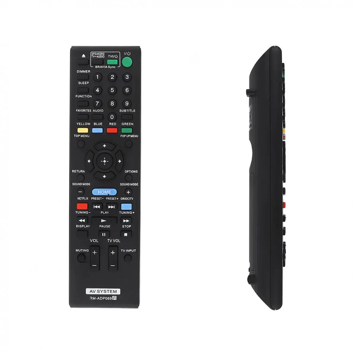 ABS IR 433MHz Replacement TV Remote Control AV System with Long Remote Control Distance Suitable for Sony RM-ADP069
ABS IR 433MHz Replacement TV Remote Control AV System with Long Remote Control Distance Suitable for Sony RM-ADP069