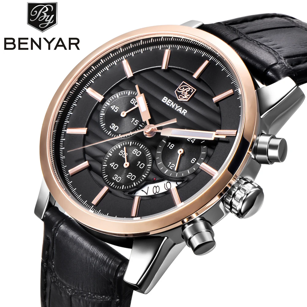 2018 BENYAR Fashion Chronograph Sport Mens Watches Top Brand Luxury Military Quartz Watch Clock Relogio Masculino Reloj Hombre
2018 BENYAR Fashion Chronograph Sport Mens Watches Top Brand Luxury Military Quartz Watch Clock Relogio Masculino Reloj Hombre