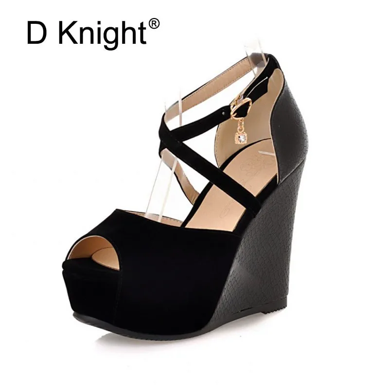 Sexy Open Toe Cross Strap Platform High Heels Sandals Fashion Ankle Strap Wedges Gladiator Sandals Ladies Summer Wedges Shoes
Sexy Open Toe Cross Strap Platform High Heels Sandals Fashion Ankle Strap Wedges Gladiator Sandals Ladies Summer Wedges Shoes