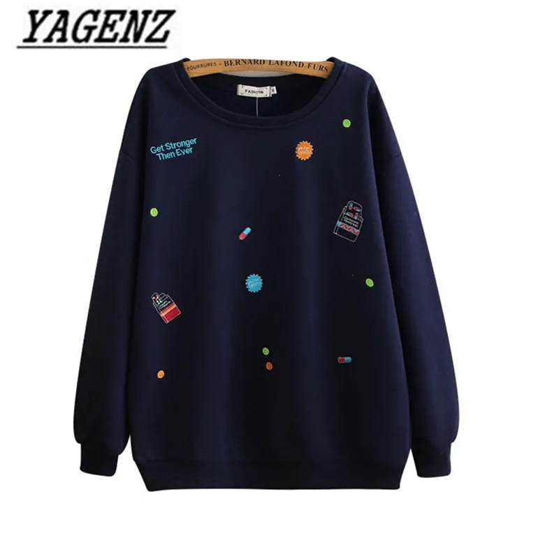 2020 Spring Autumn Women Loose Hoodies Sweatshirts Large Size XL-4XL Casual Cotton Long Sleeve tracksuit Female Pullover Tops
2020 Spring Autumn Women Loose Hoodies Sweatshirts Large Size XL-4XL Casual Cotton Long Sleeve tracksuit Female Pullover Tops