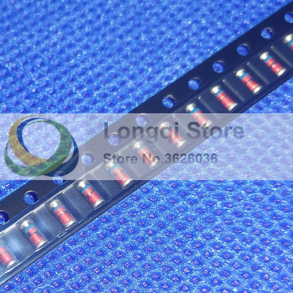 100 шт. ZMM13V 13V ZMM15V 15V ZMM16V 16V ZMM18V 18V ZMM20V 20V LL34 1/2W 0 5 W кремниевые Плоскостные зенерные