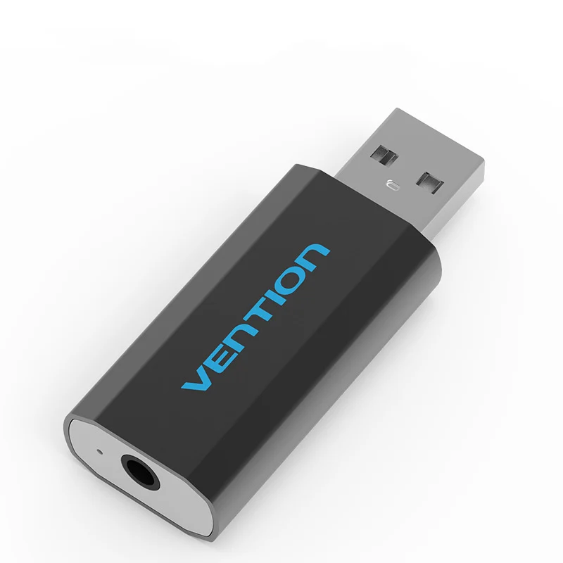 Vention USB на 3 5 мм звуковая карта Микрофон Динамик 3D внешние звуковые карты адаптер