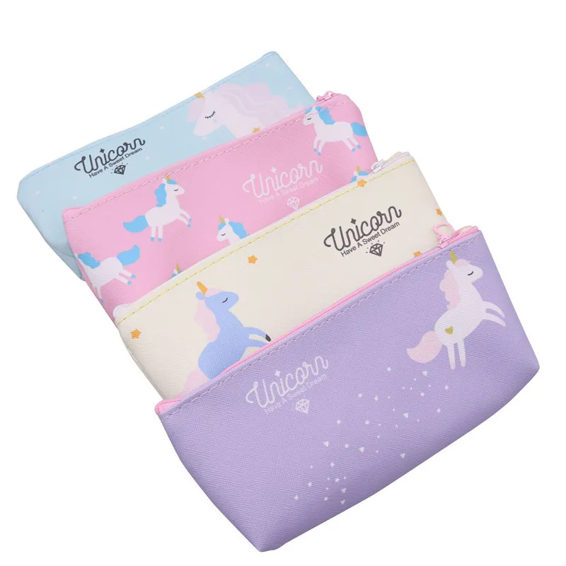 3 Pcs New fresh unicorn Student Pencil bag Simple and Lovely Japanese Stationery Storage Pencil bag Waterproof Stationery
3 Pcs New fresh unicorn Student Pencil bag Simple and Lovely Japanese Stationery Storage Pencil bag Waterproof Stationery