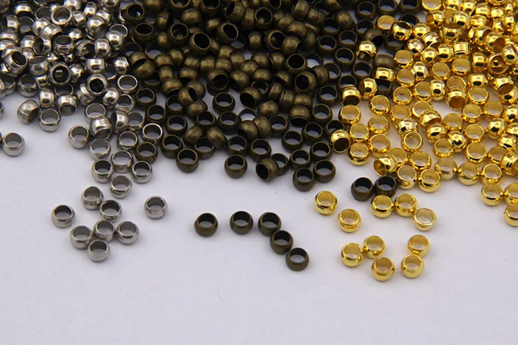 500pcs/lot 2/3mm Spacer Rings Beads For Bracelets Necklace Rondelle Spacer Bead Jewelry Handmade DIY Accessories Findings 
500pcs/lot 2/3mm Spacer Rings Beads For Bracelets Necklace Rondelle Spacer Bead Jewelry Handmade DIY Accessories Findings