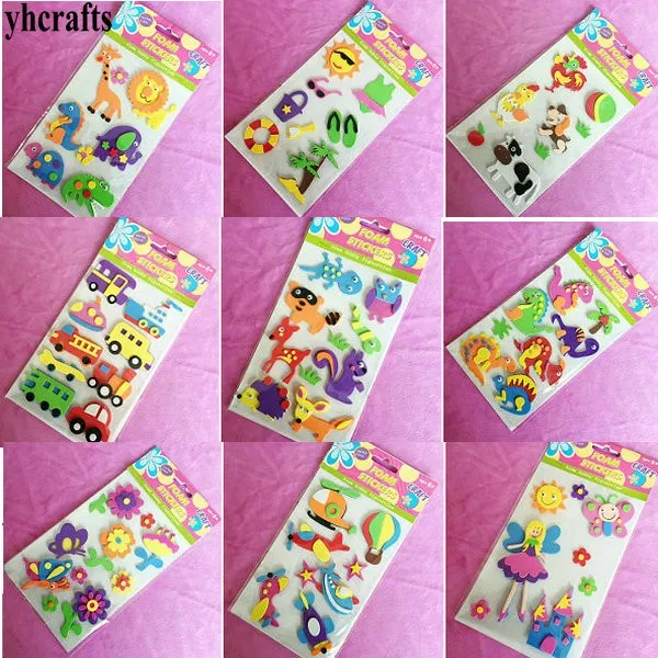 Наклейки из пеноматериала с изображением животных, русалки, принцессы, динозавра, океана, 1 пакетов/лот, 3D
Наклейки из пеноматериала с изображением животных, русалки, принцессы, динозавра, океана, 1 пакетов/лот, 3D