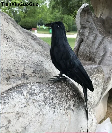 about 25cm simulation bird hard model feathers crow bird prop,home garden holloween decoration gift s1148
about 25cm simulation bird hard model feathers crow bird prop,home garden holloween decoration gift s1148