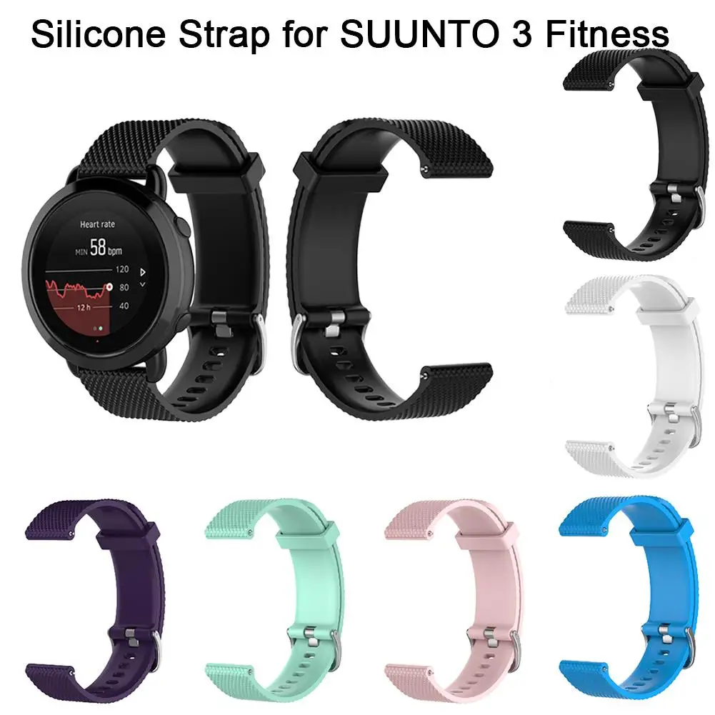 New Version Silicone Replacement Wrist Band Bracelet Strap for SUUNTO 3 Fitness Smart Watch Replace With Tools
New Version Silicone Replacement Wrist Band Bracelet Strap for SUUNTO 3 Fitness Smart Watch Replace With Tools
