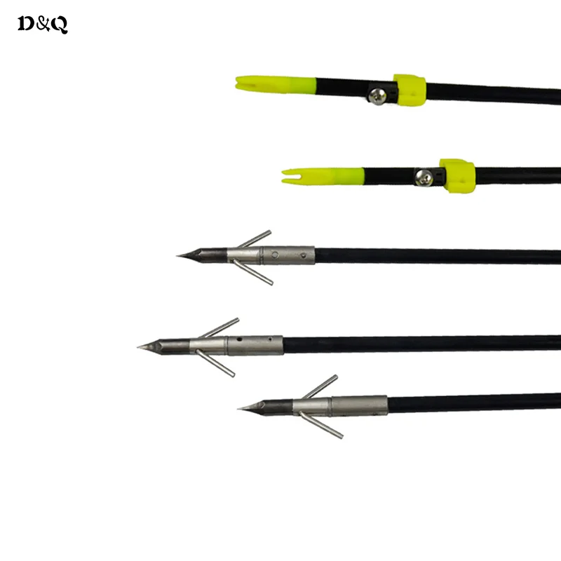 6pcs 33 inch Professional Bow Slingshot Shooting Fishing Arrows with 8.3mm Fiberglass Shaft for Compound Recurve Bow Sport Games
6pcs 33 inch Professional Bow Slingshot Shooting Fishing Arrows with 8.3mm Fiberglass Shaft for Compound Recurve Bow Sport Games