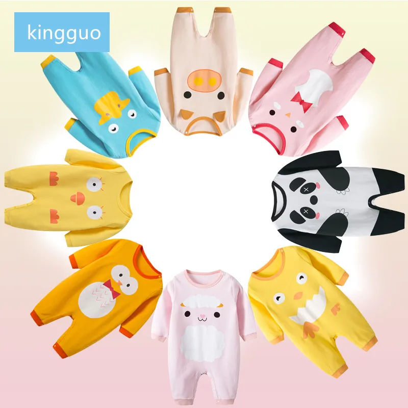 Spring and Autumn New Children's Wear 0-3 Years Old Baby Long Sleeve One-piece Dress 3-6 Months Baby Animal Shape Print Robe
Spring and Autumn New Children's Wear 0-3 Years Old Baby Long Sleeve One-piece Dress 3-6 Months Baby Animal Shape Print Robe